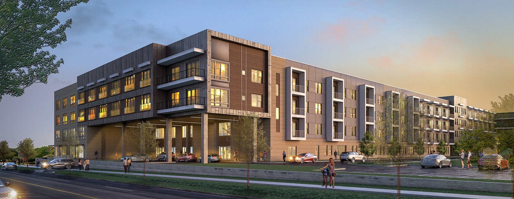 exterior rendering of Medina Highlands